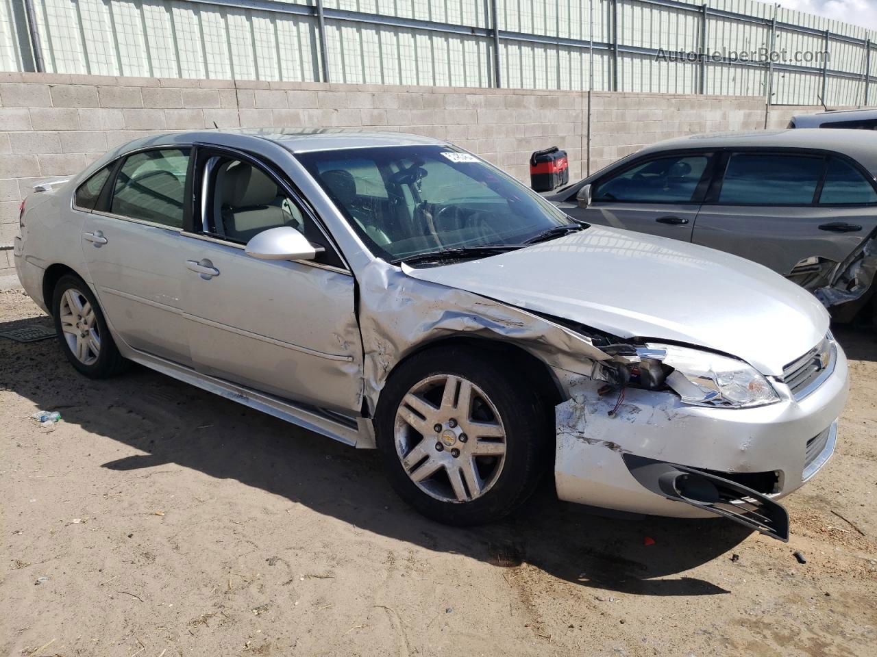 2011 Chevrolet Impala Lt Silver vin: 2G1WG5EK1B1130883