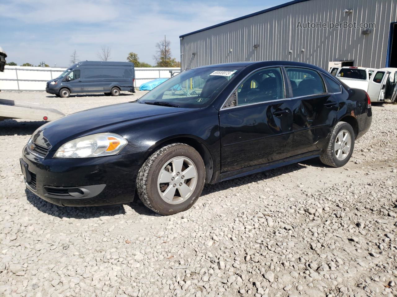 2011 Chevrolet Impala Lt Black vin: 2G1WG5EK1B1145660