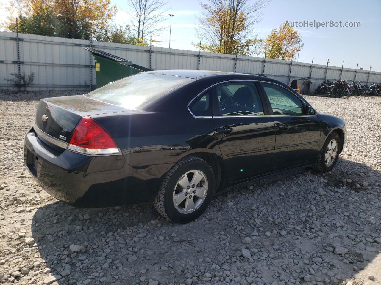 2011 Chevrolet Impala Lt Black vin: 2G1WG5EK1B1145660