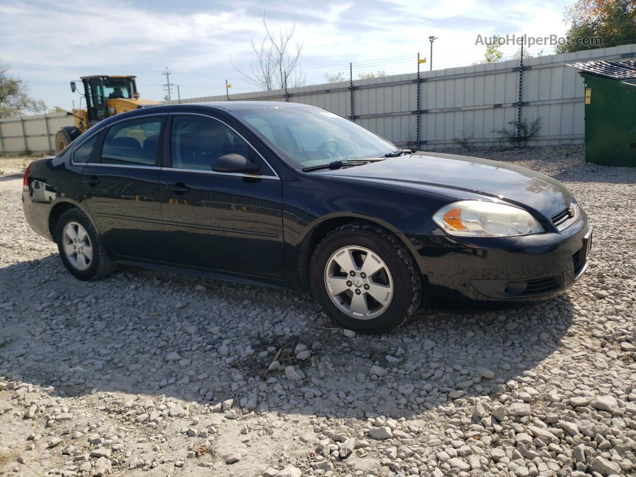 2011 Chevrolet Impala Lt Black vin: 2G1WG5EK1B1145660