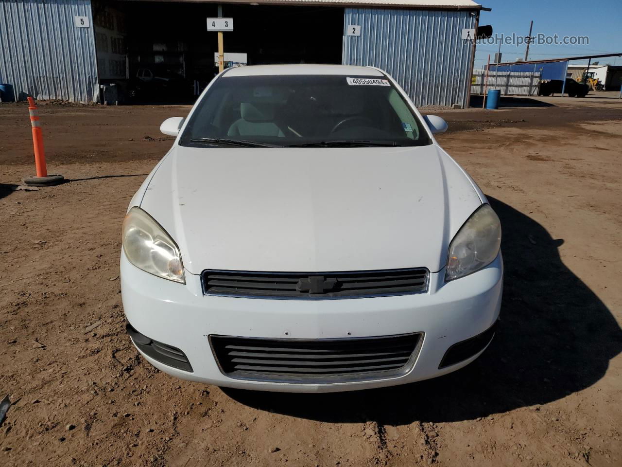 2011 Chevrolet Impala Lt White vin: 2G1WG5EK1B1179548