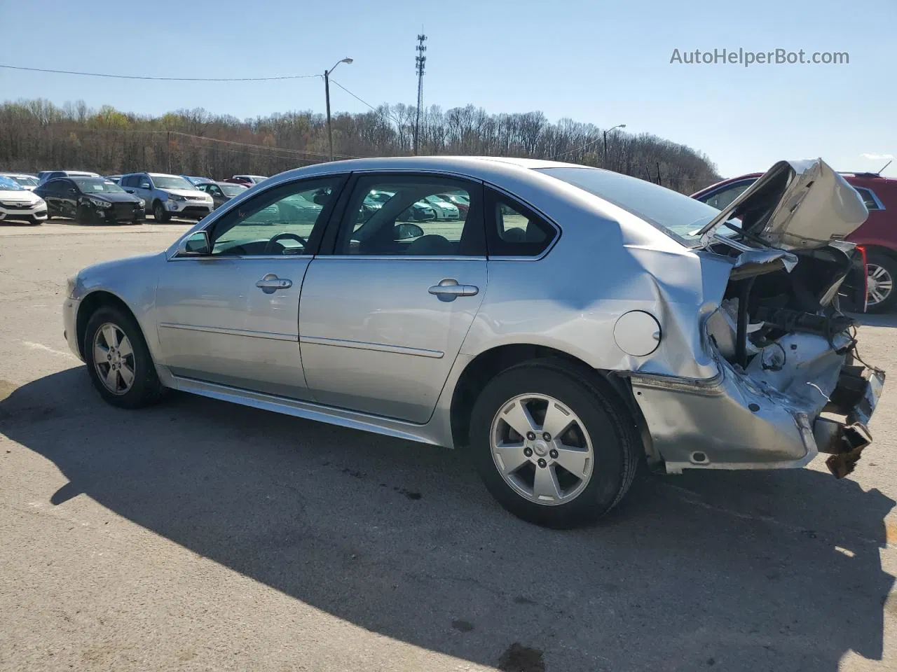 2011 Chevrolet Impala Lt Серый vin: 2G1WG5EK1B1223984