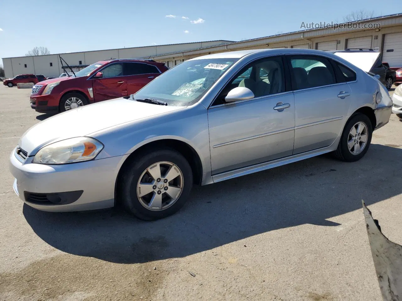 2011 Chevrolet Impala Lt Gray vin: 2G1WG5EK1B1223984