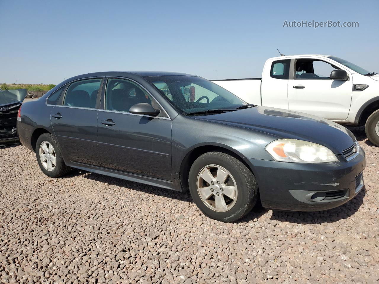 2011 Chevrolet Impala Lt Gray vin: 2G1WG5EK1B1264969