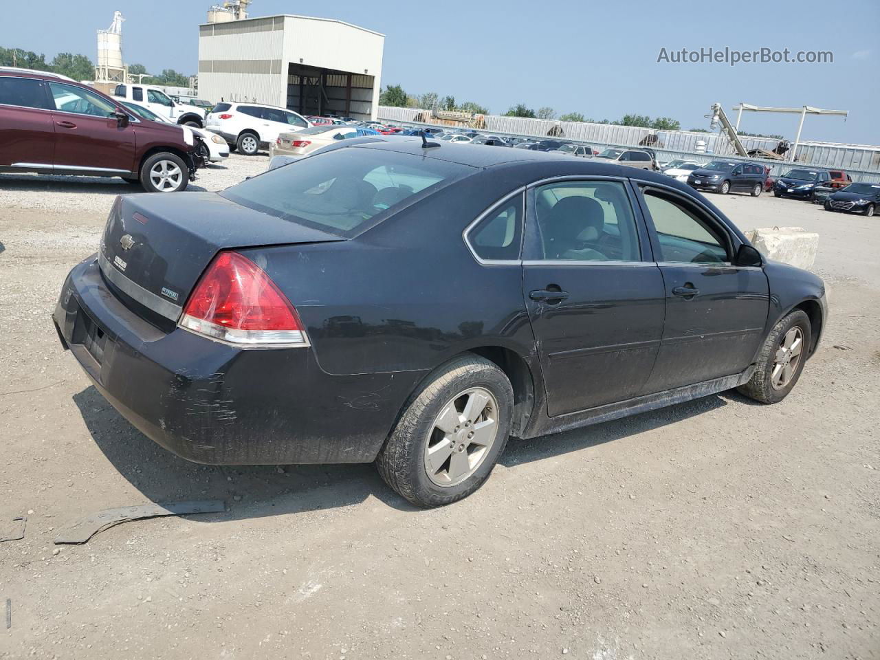 2011 Chevrolet Impala Lt Black vin: 2G1WG5EK1B1267323