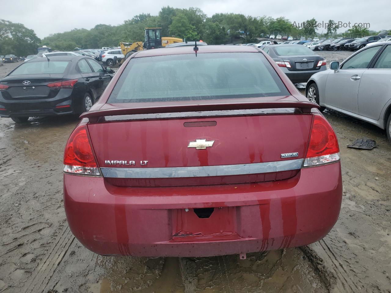 2011 Chevrolet Impala Lt Red vin: 2G1WG5EK1B1277558