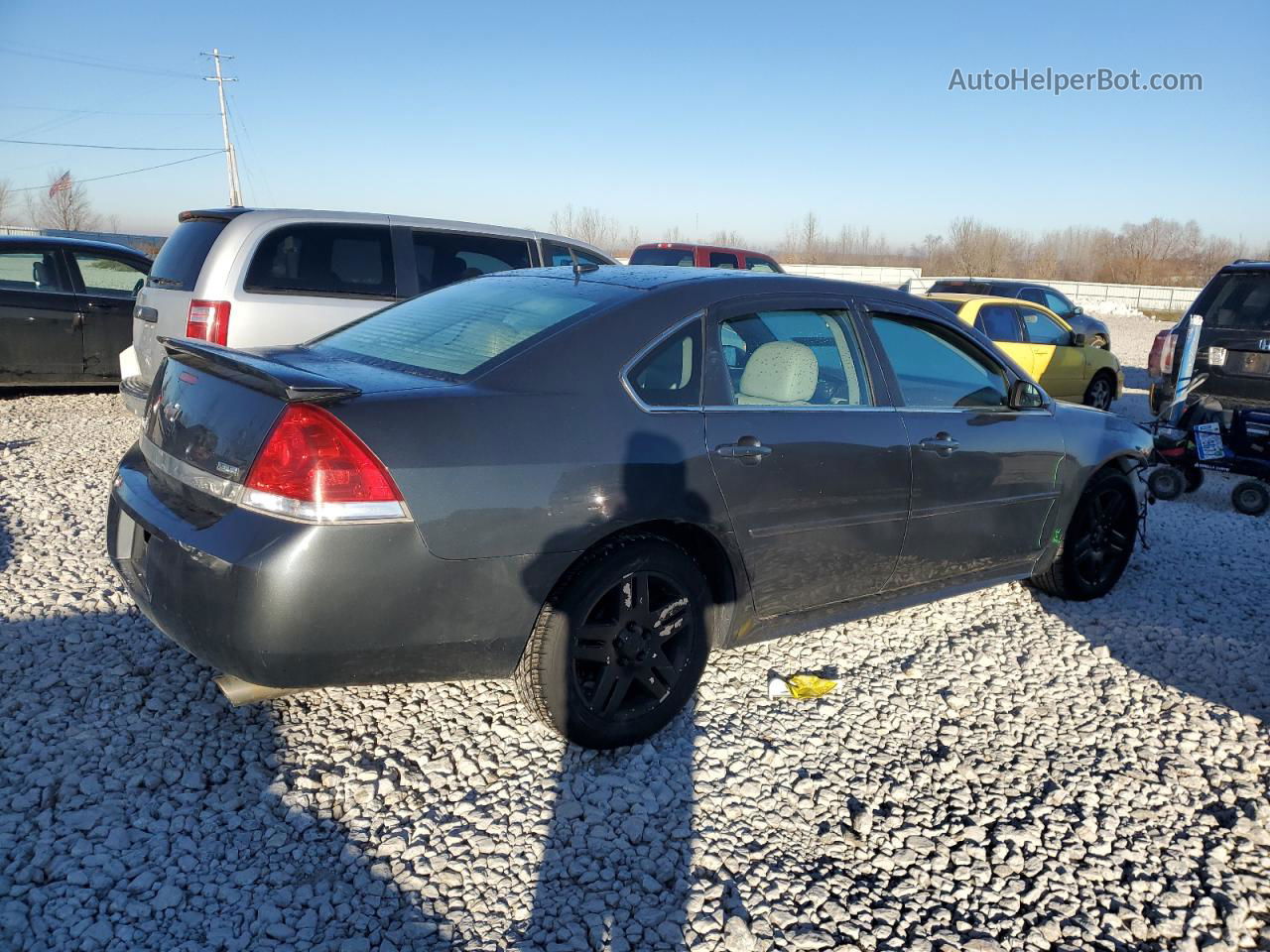 2011 Chevrolet Impala Lt Синий vin: 2G1WG5EK1B1287412