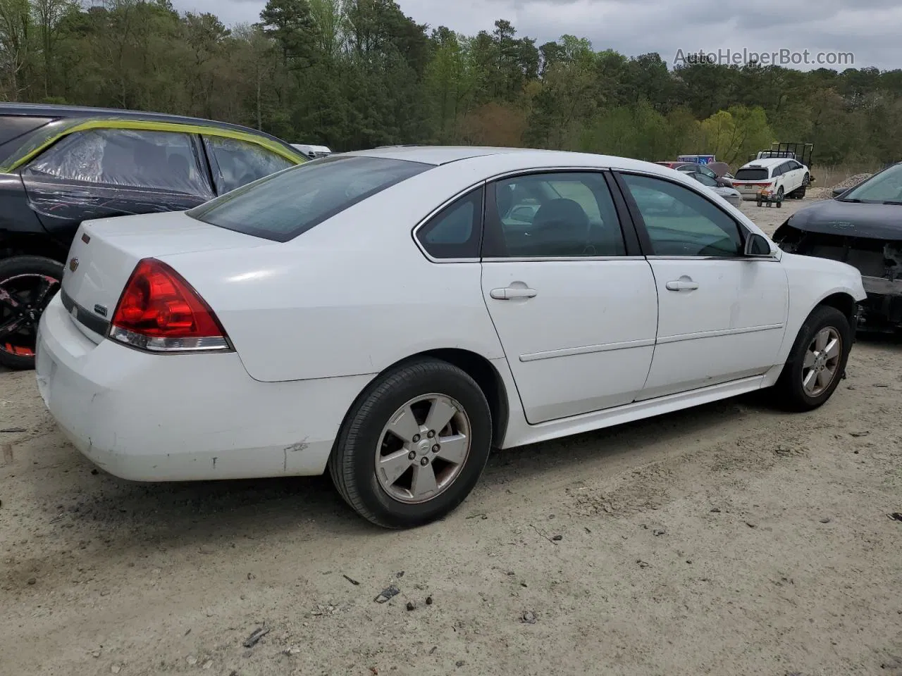 2011 Chevrolet Impala Lt Белый vin: 2G1WG5EK2B1113798