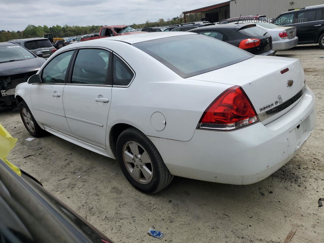 2011 Chevrolet Impala Lt Белый vin: 2G1WG5EK2B1113798