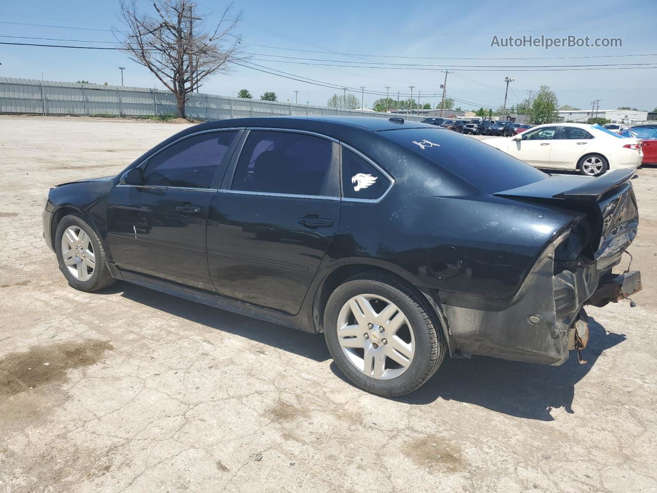 2011 Chevrolet Impala Lt Black vin: 2G1WG5EK2B1124137