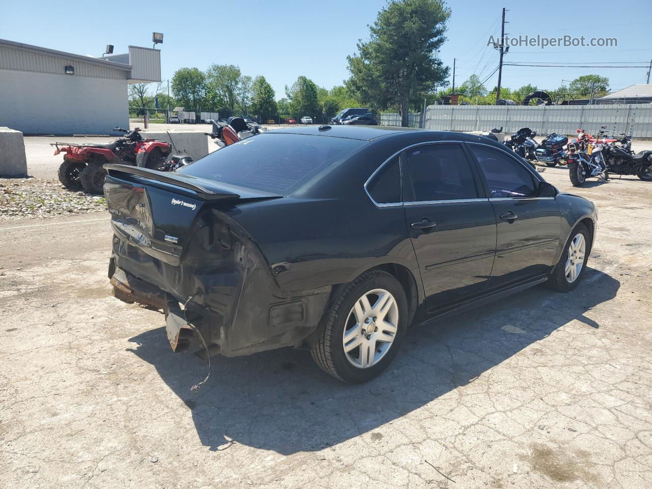 2011 Chevrolet Impala Lt Black vin: 2G1WG5EK2B1124137