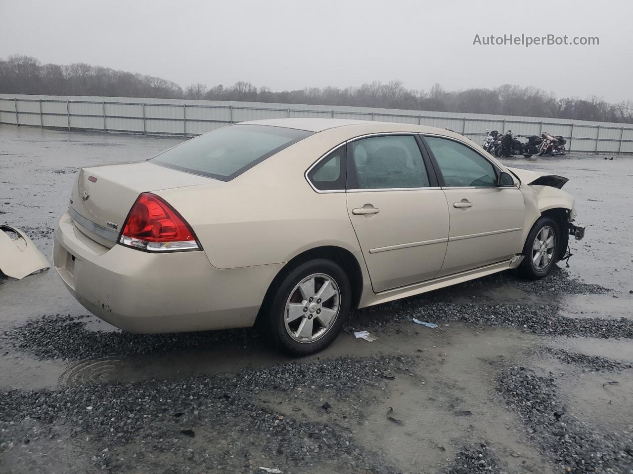 2011 Chevrolet Impala Lt Beige vin: 2G1WG5EK2B1185911