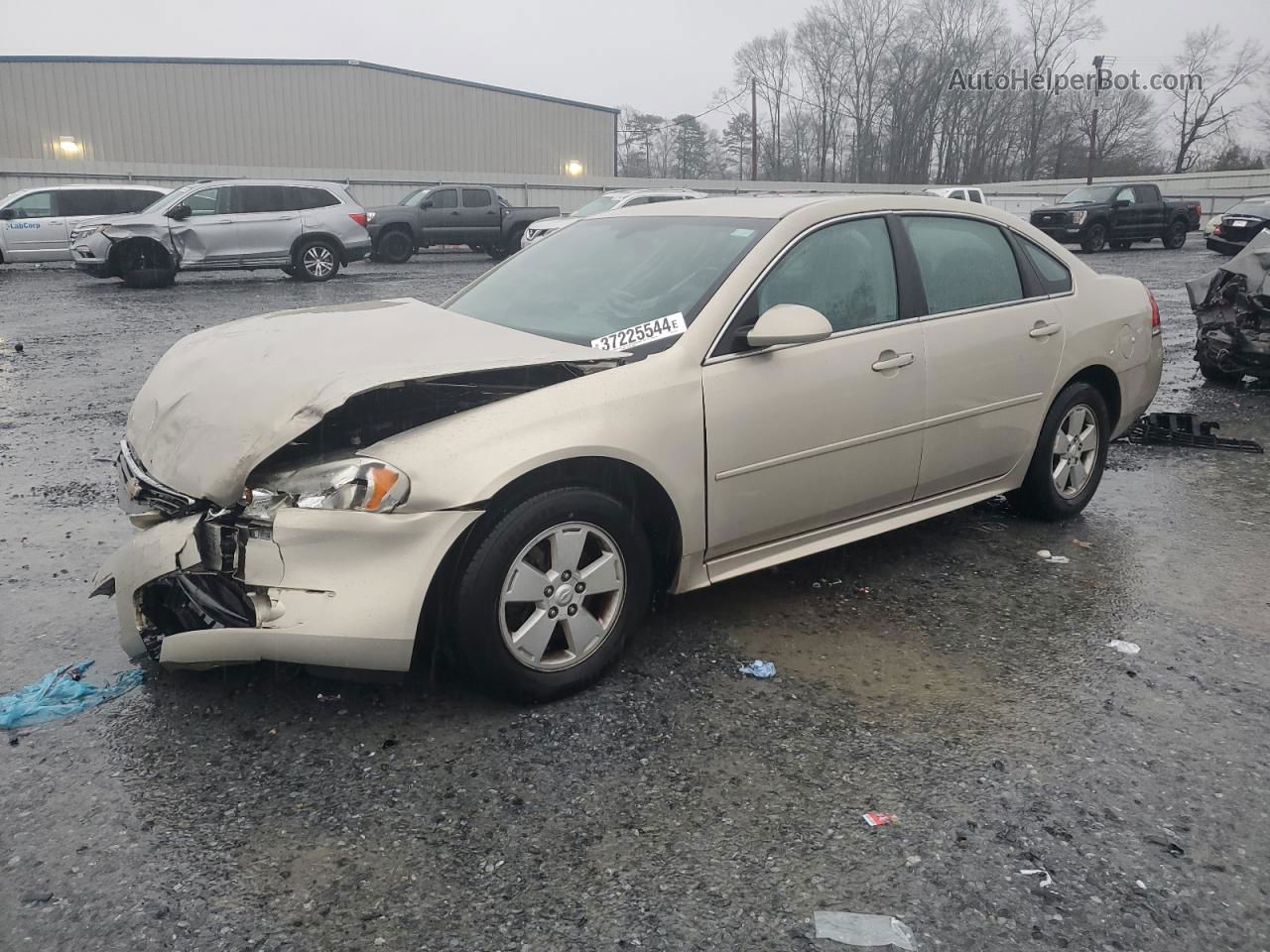 2011 Chevrolet Impala Lt Beige vin: 2G1WG5EK2B1185911