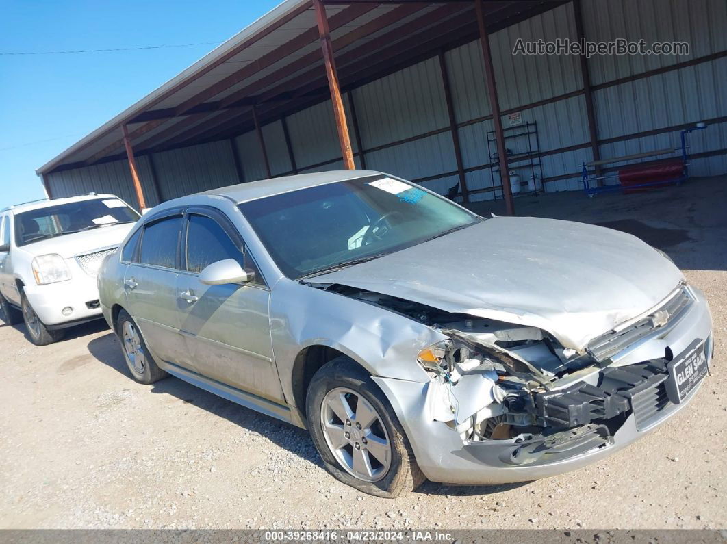 2011 Chevrolet Impala Lt Silver vin: 2G1WG5EK2B1283966