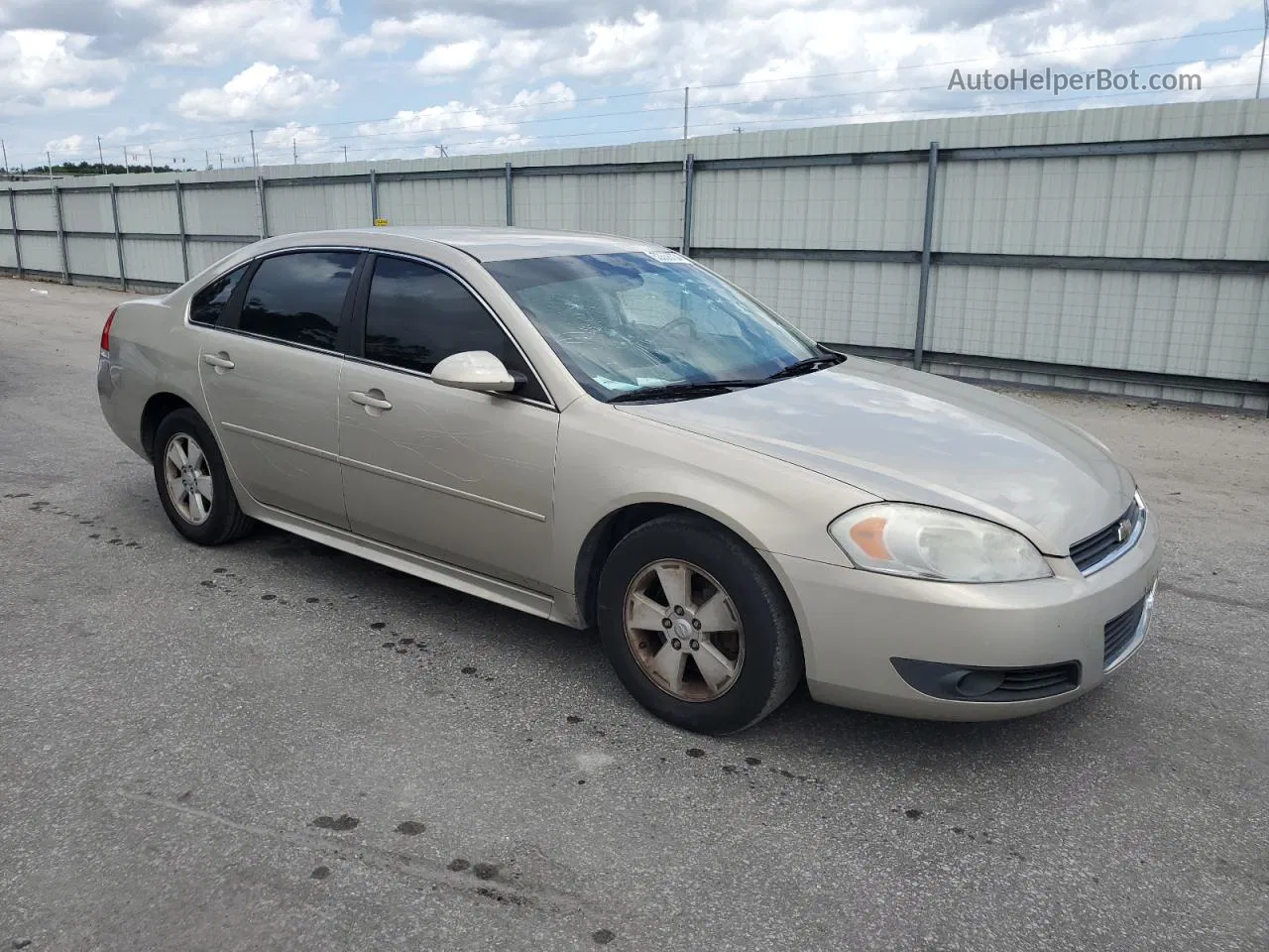 2011 Chevrolet Impala Lt Gold vin: 2G1WG5EK2B1285166