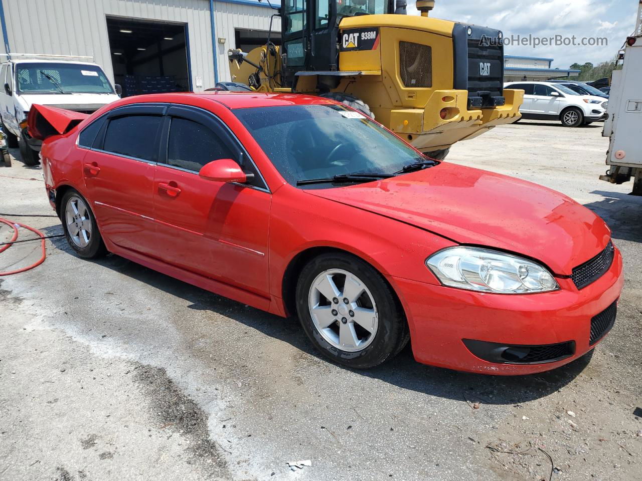 2011 Chevrolet Impala Lt Red vin: 2G1WG5EK2B1293297