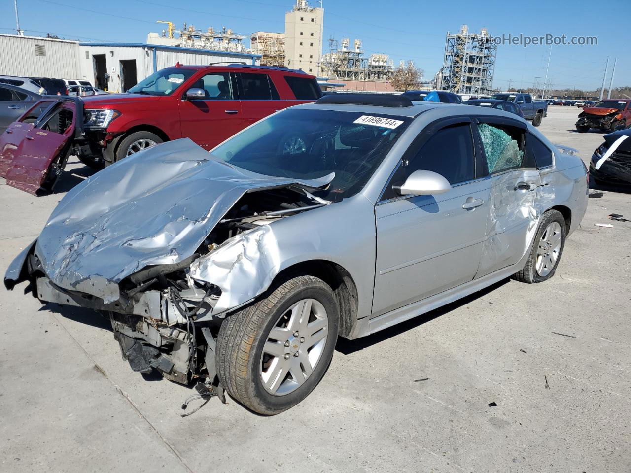 2011 Chevrolet Impala Lt Silver vin: 2G1WG5EK2B1312768