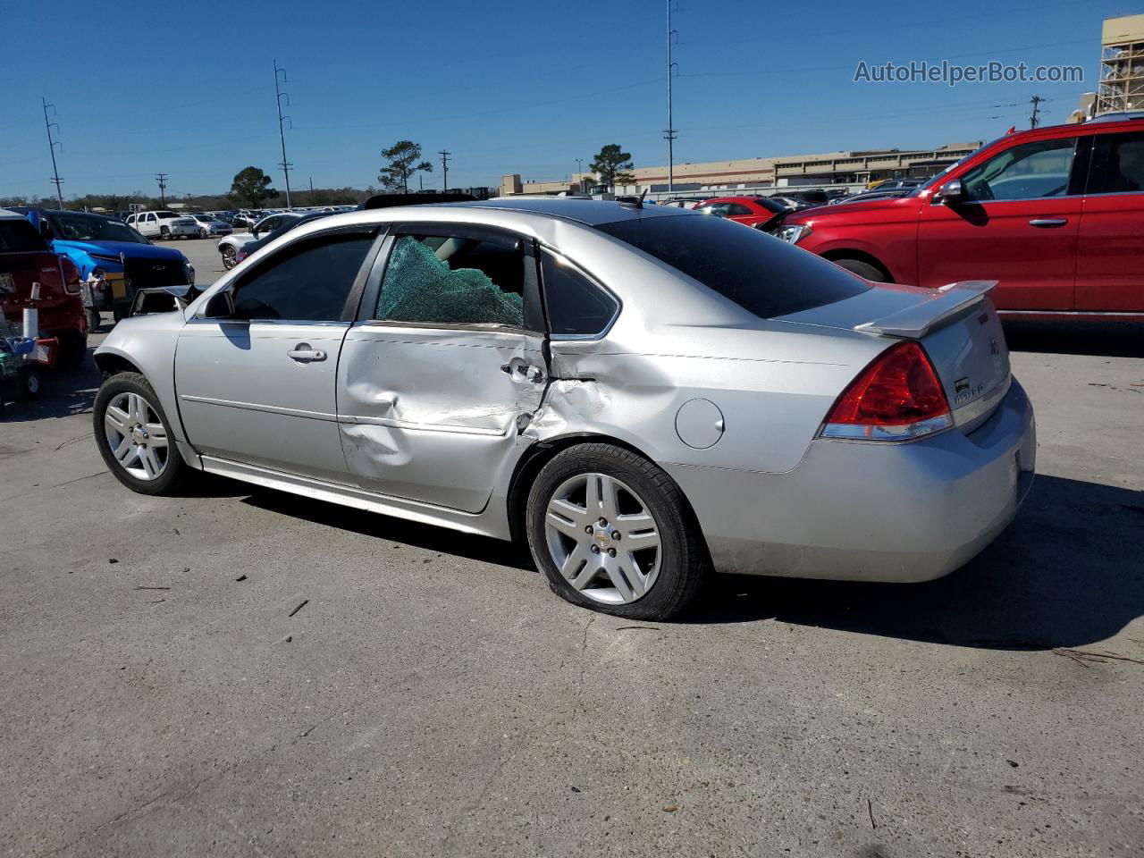 2011 Chevrolet Impala Lt Серебряный vin: 2G1WG5EK2B1312768