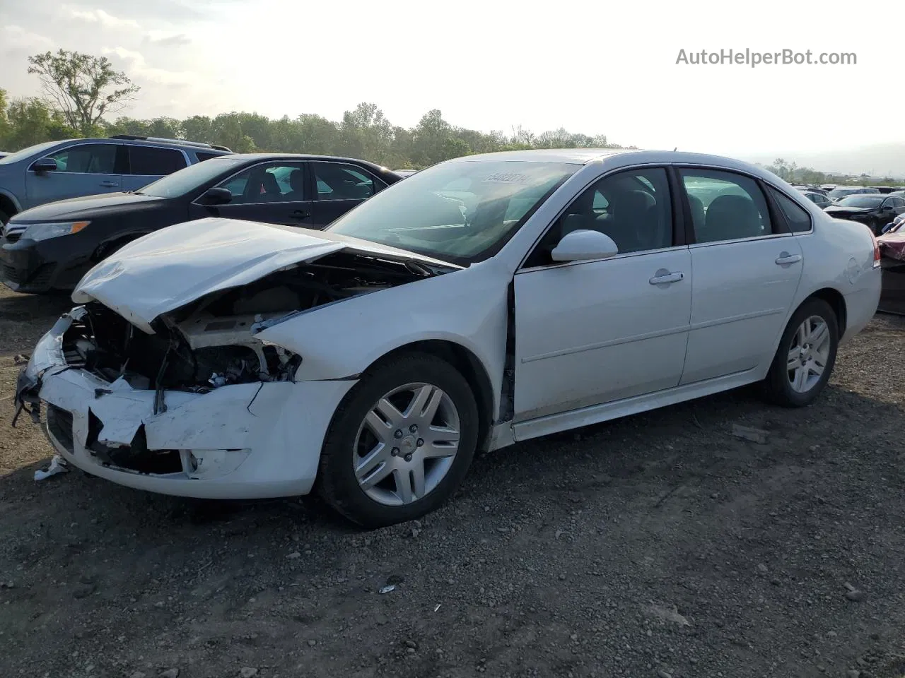 2011 Chevrolet Impala Lt Белый vin: 2G1WG5EK2B1329294