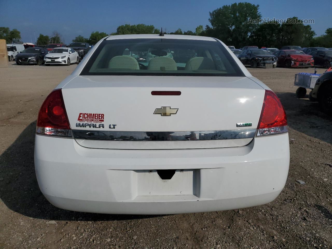 2011 Chevrolet Impala Lt Белый vin: 2G1WG5EK2B1329294