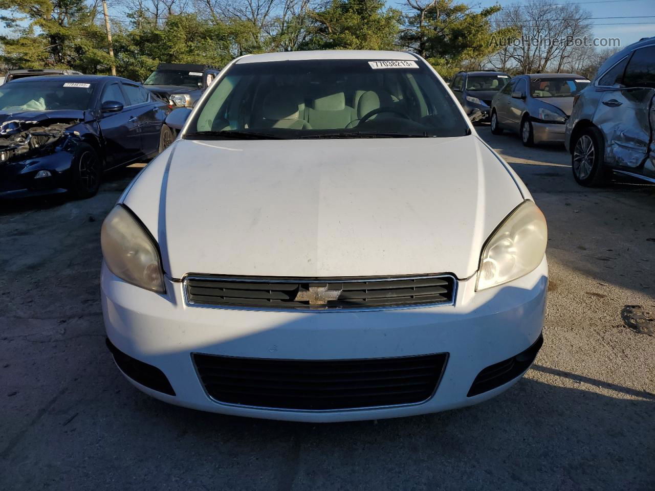 2011 Chevrolet Impala Lt White vin: 2G1WG5EK3B1112983