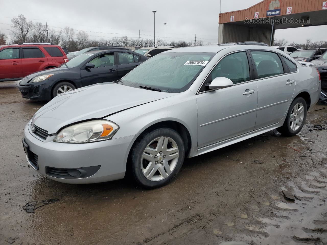 2011 Chevrolet Impala Lt Silver vin: 2G1WG5EK3B1114927