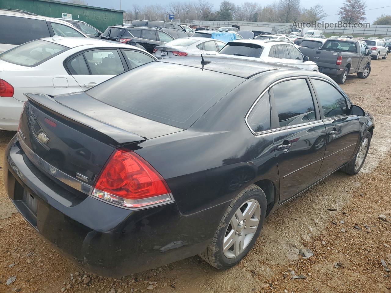 2011 Chevrolet Impala Lt Black vin: 2G1WG5EK3B1117620