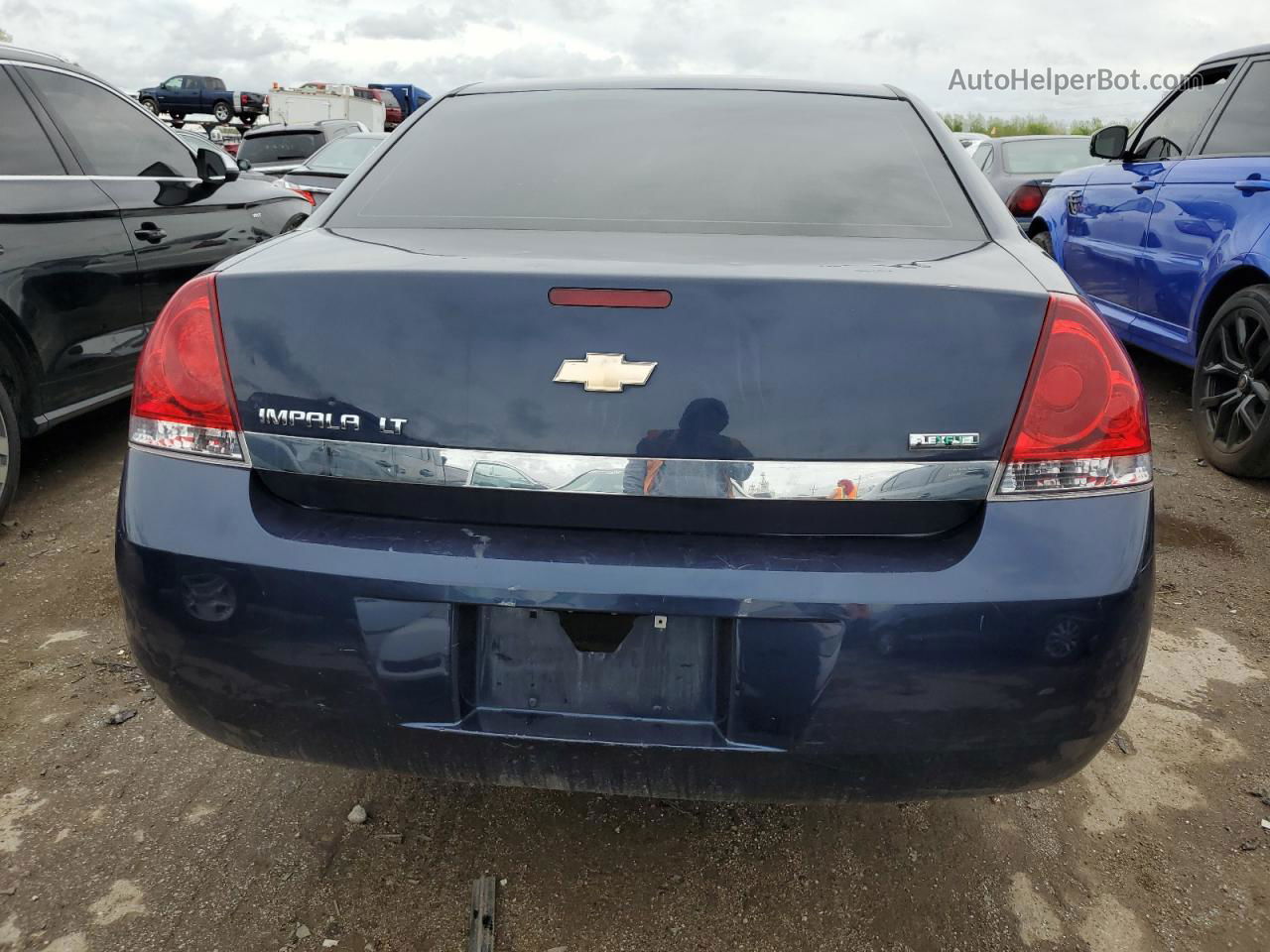 2011 Chevrolet Impala Lt Blue vin: 2G1WG5EK3B1120176