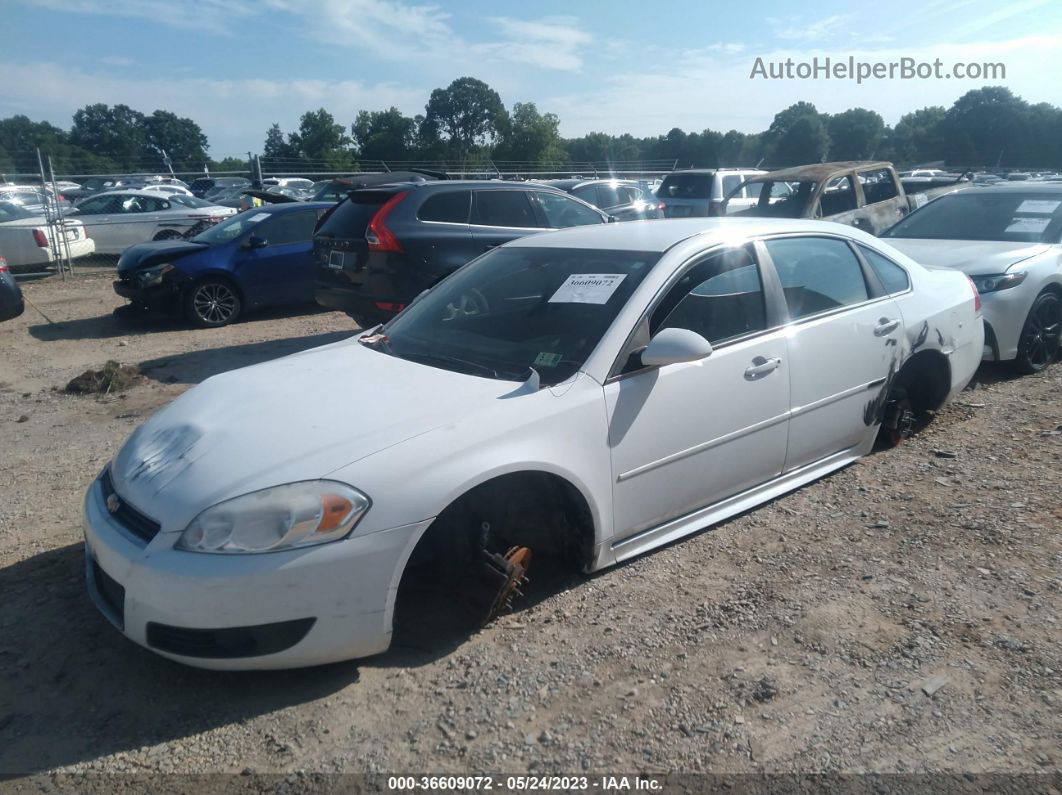 2011 Chevrolet Impala Lt Fleet White vin: 2G1WG5EK3B1164582