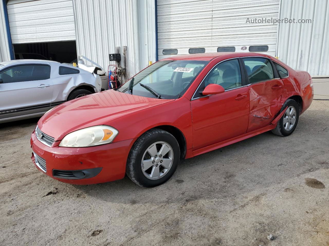 2011 Chevrolet Impala Lt Red vin: 2G1WG5EK3B1165876