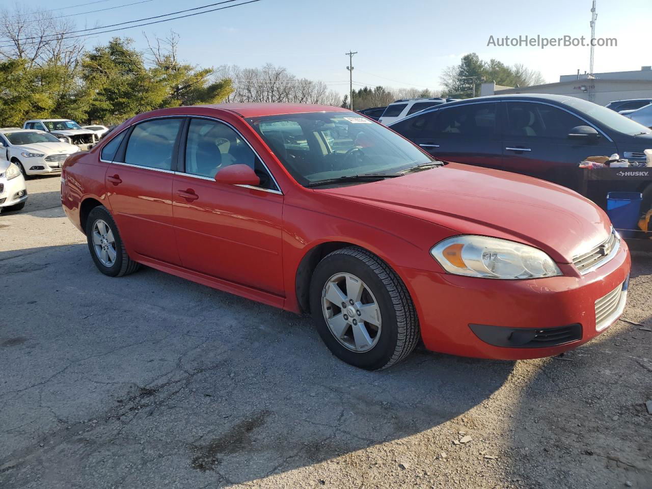 2011 Chevrolet Impala Lt Red vin: 2G1WG5EK3B1180295