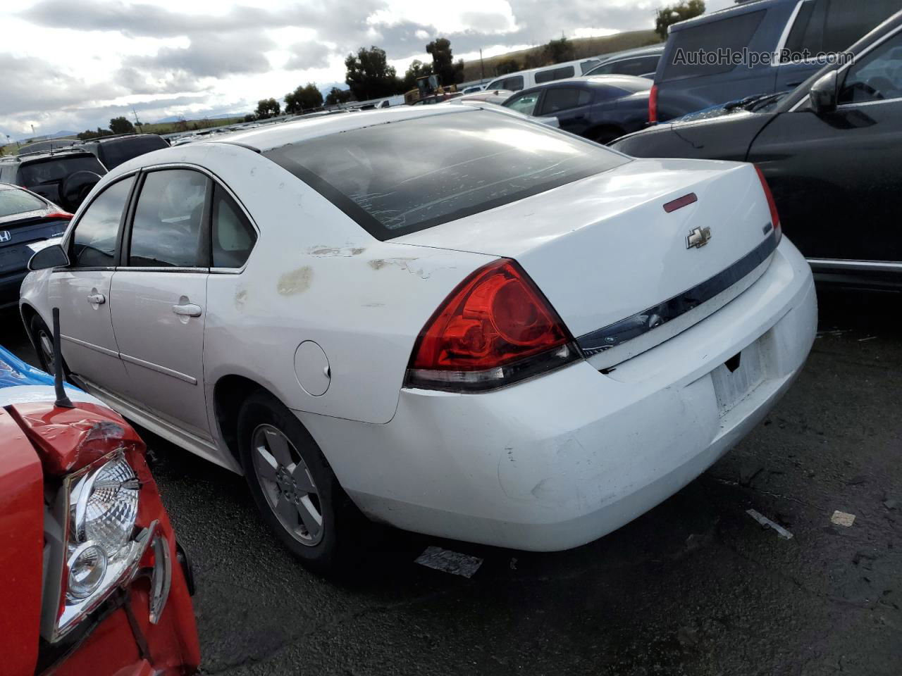 2011 Chevrolet Impala Lt White vin: 2G1WG5EK3B1195962