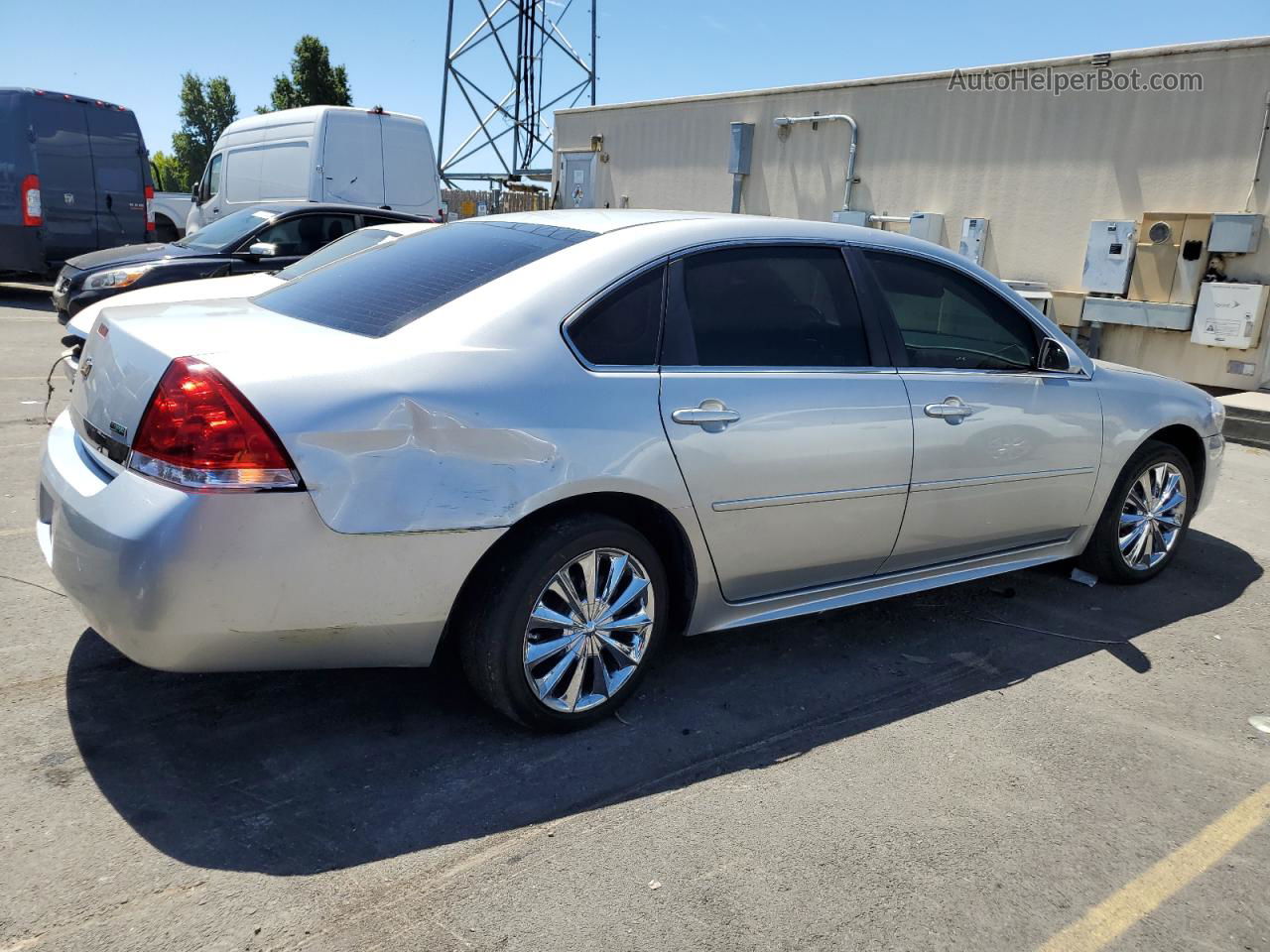 2011 Chevrolet Impala Lt Silver vin: 2G1WG5EK3B1227020