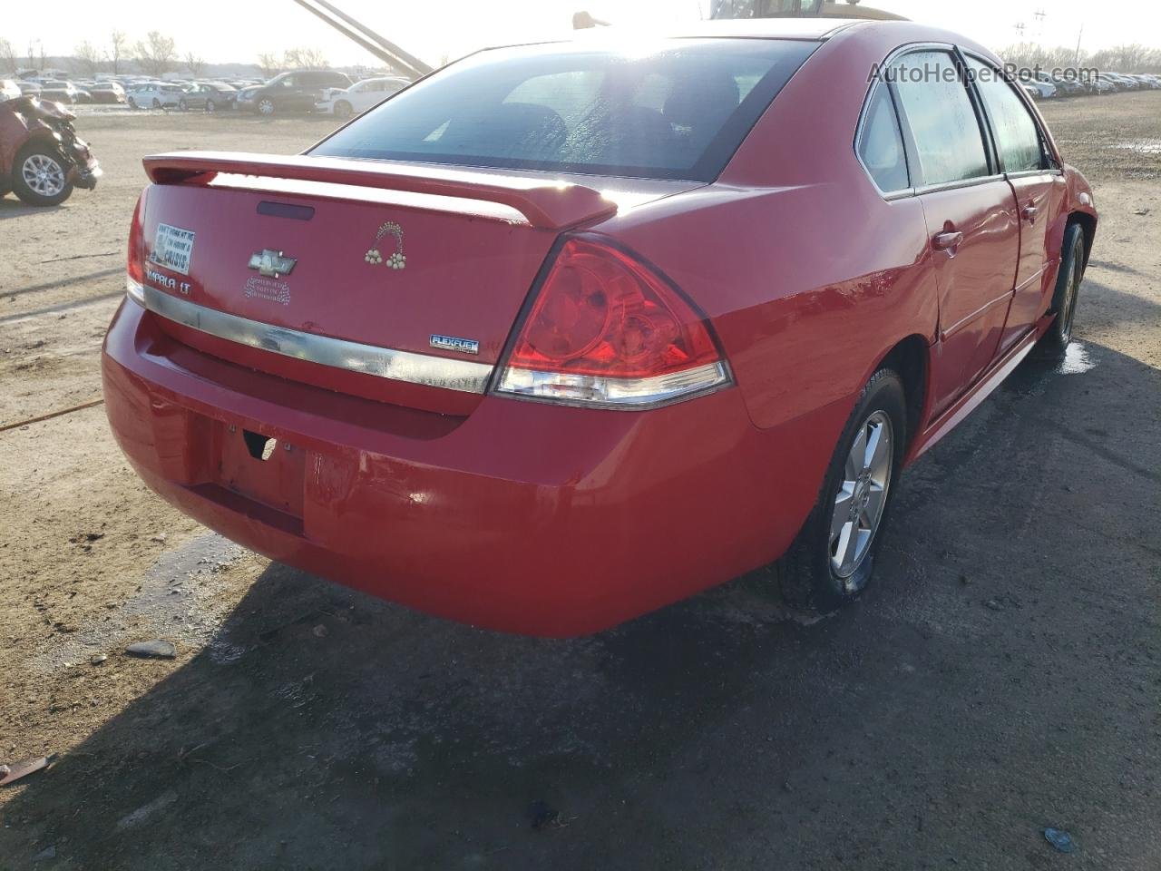 2011 Chevrolet Impala Lt Red vin: 2G1WG5EK3B1231830