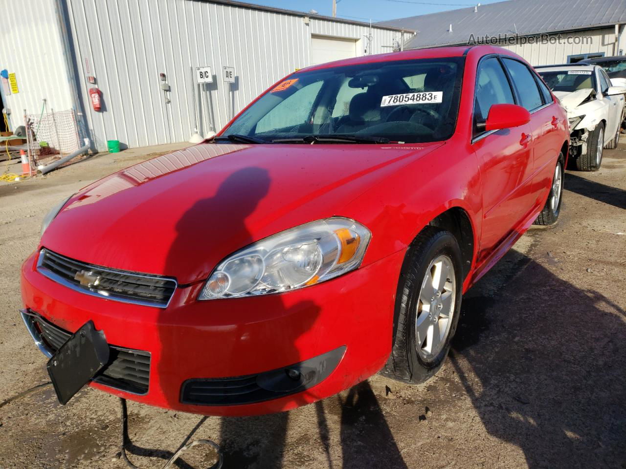 2011 Chevrolet Impala Lt Red vin: 2G1WG5EK3B1231830