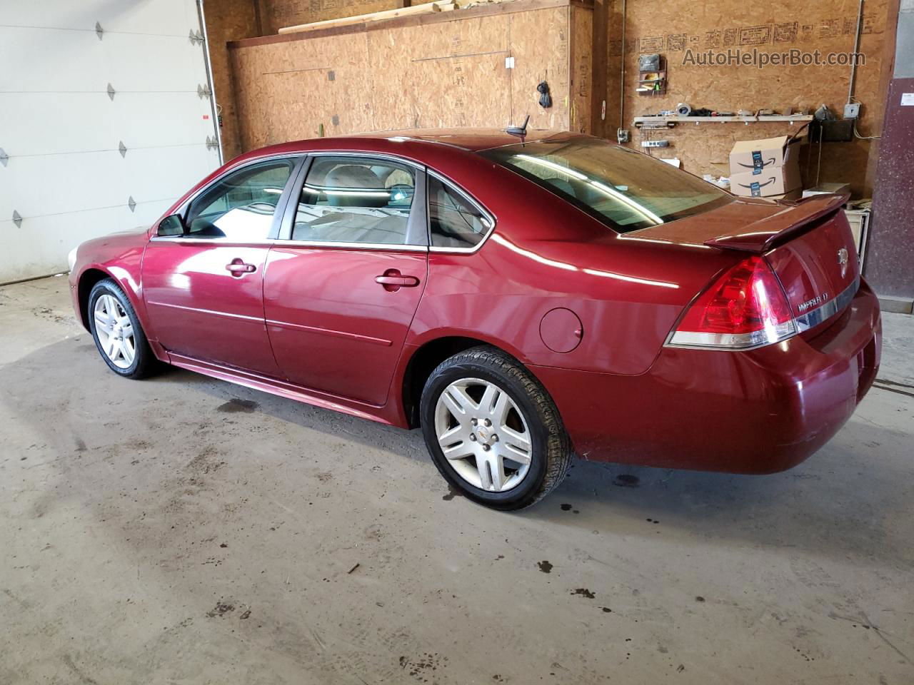 2011 Chevrolet Impala Lt Maroon vin: 2G1WG5EK3B1242004