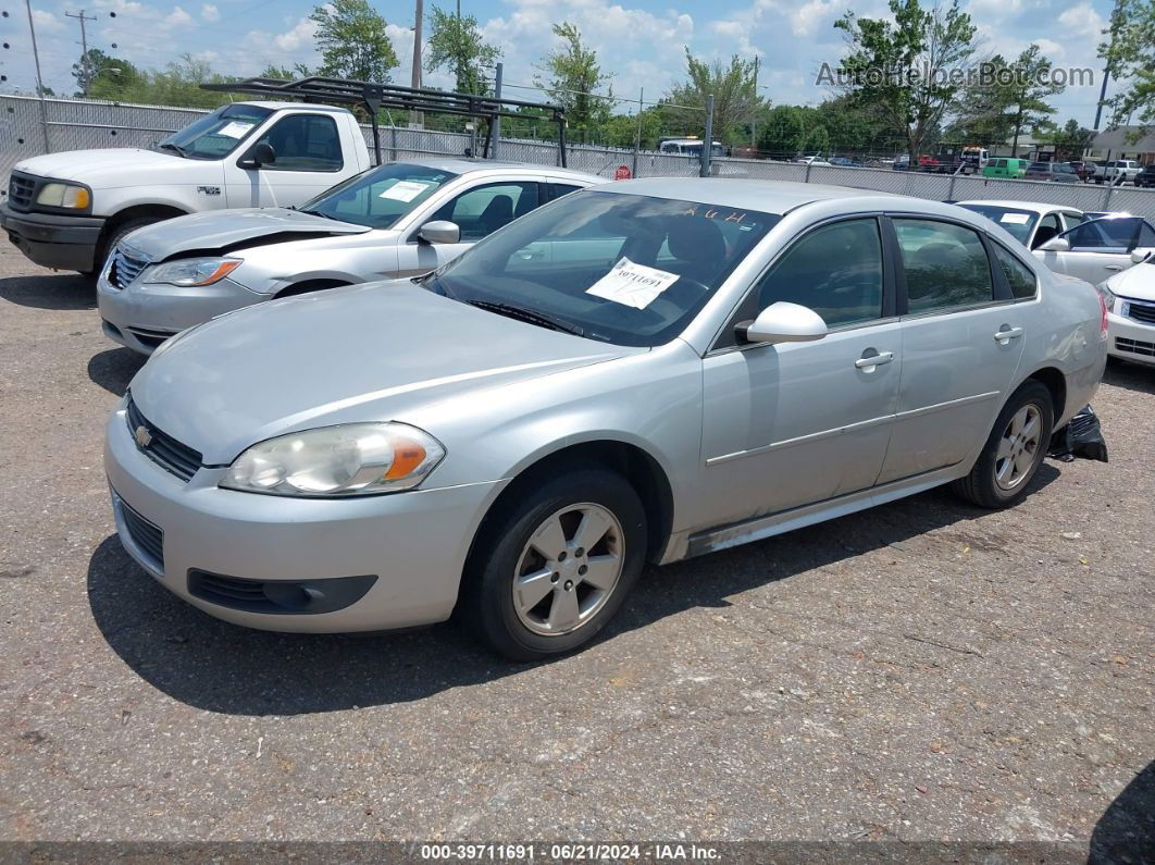 2011 Chevrolet Impala Lt Silver vin: 2G1WG5EK3B1282387