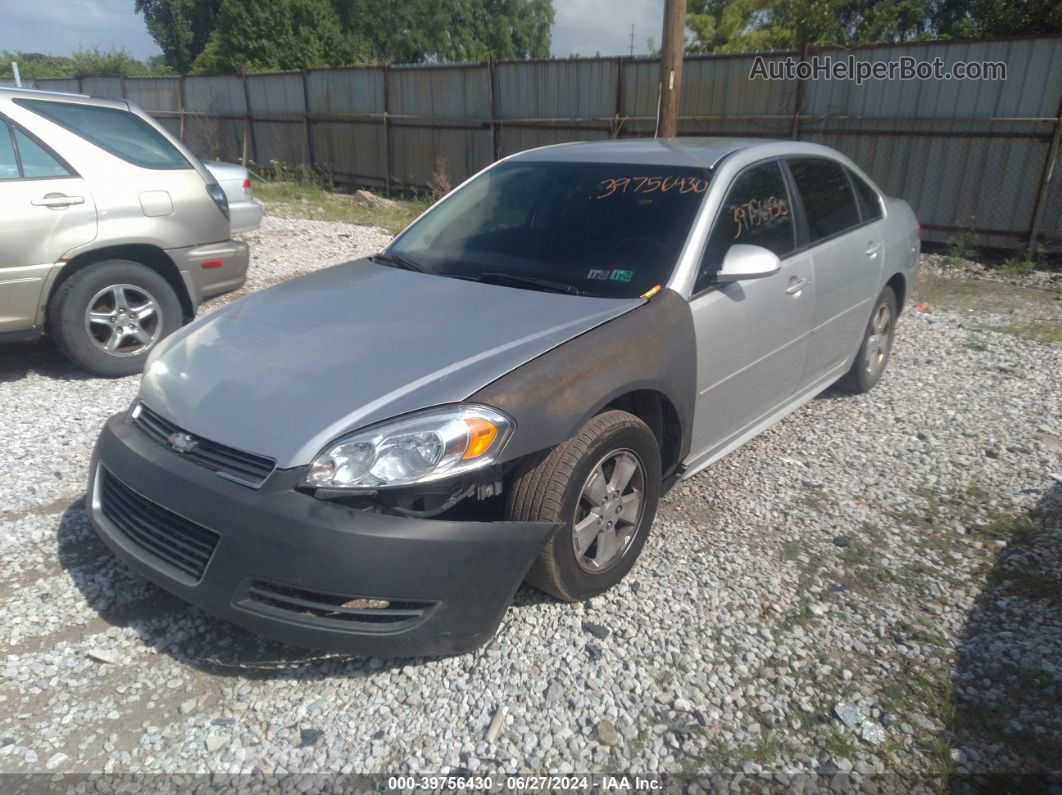 2011 Chevrolet Impala Lt Silver vin: 2G1WG5EK3B1286021