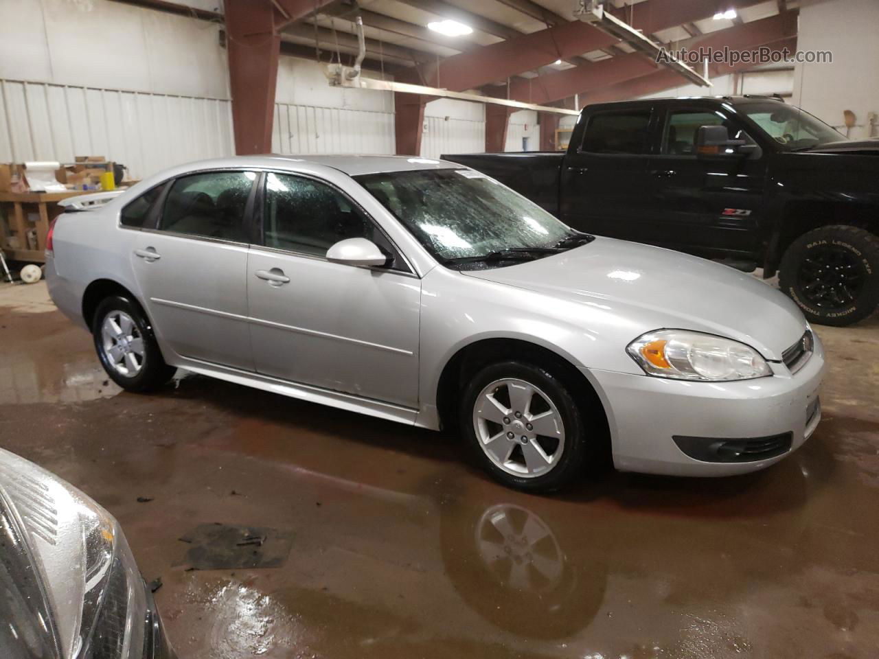 2011 Chevrolet Impala Lt Silver vin: 2G1WG5EK3B1298623