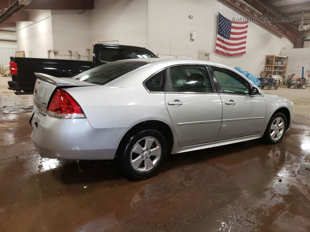 2011 Chevrolet Impala Lt Silver vin: 2G1WG5EK3B1298623