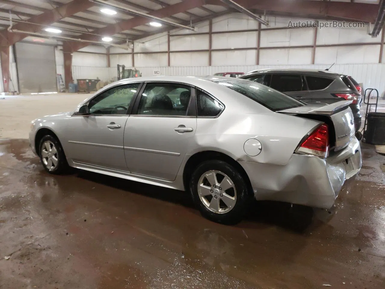 2011 Chevrolet Impala Lt Silver vin: 2G1WG5EK3B1298623