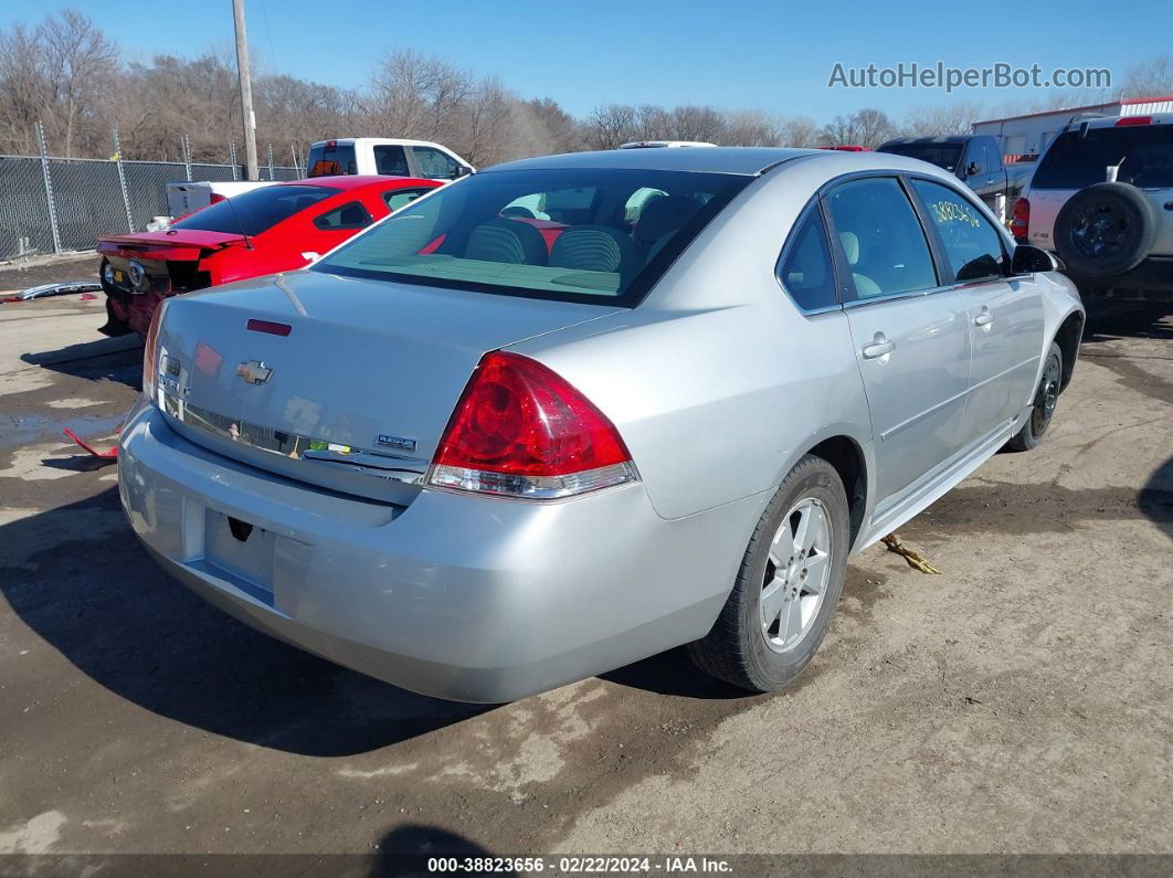 2011 Chevrolet Impala Lt Silver vin: 2G1WG5EK3B1311015