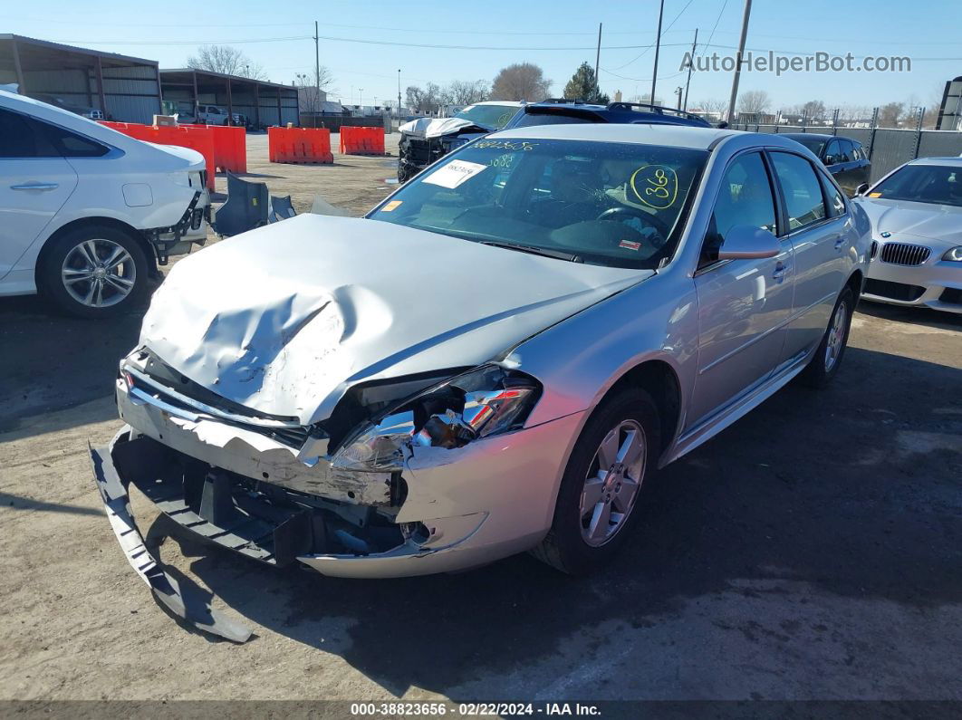 2011 Chevrolet Impala Lt Silver vin: 2G1WG5EK3B1311015