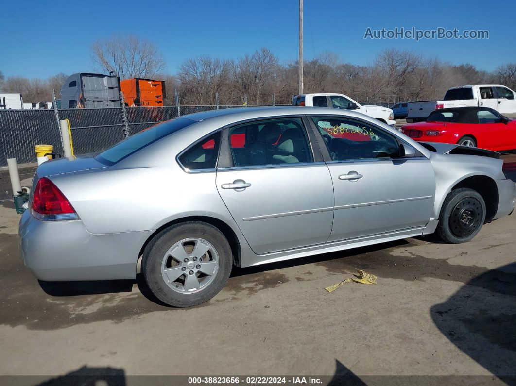 2011 Chevrolet Impala Lt Silver vin: 2G1WG5EK3B1311015