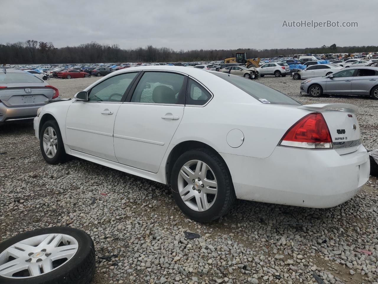 2011 Chevrolet Impala Lt Белый vin: 2G1WG5EK4B1109803