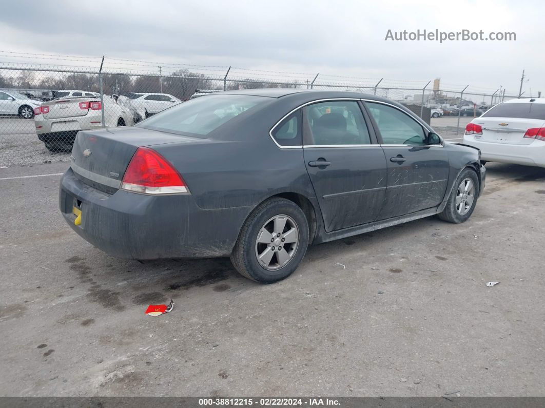 2011 Chevrolet Impala Lt Gray vin: 2G1WG5EK4B1123779