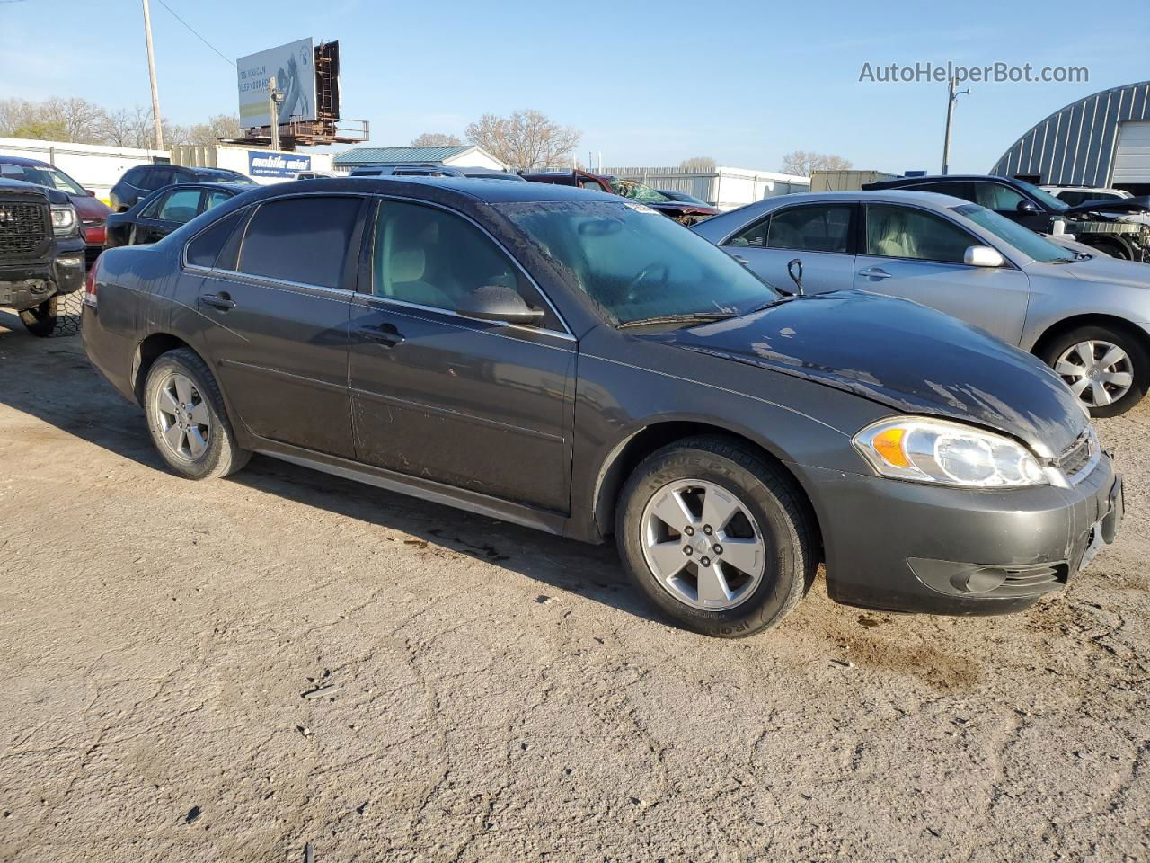 2011 Chevrolet Impala Lt Серый vin: 2G1WG5EK4B1127461