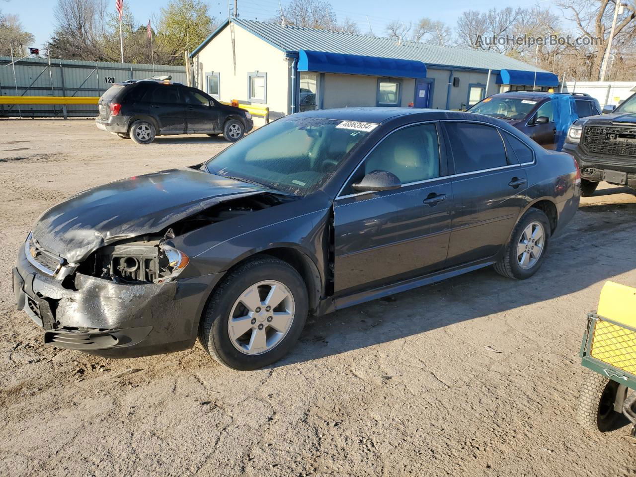 2011 Chevrolet Impala Lt Gray vin: 2G1WG5EK4B1127461