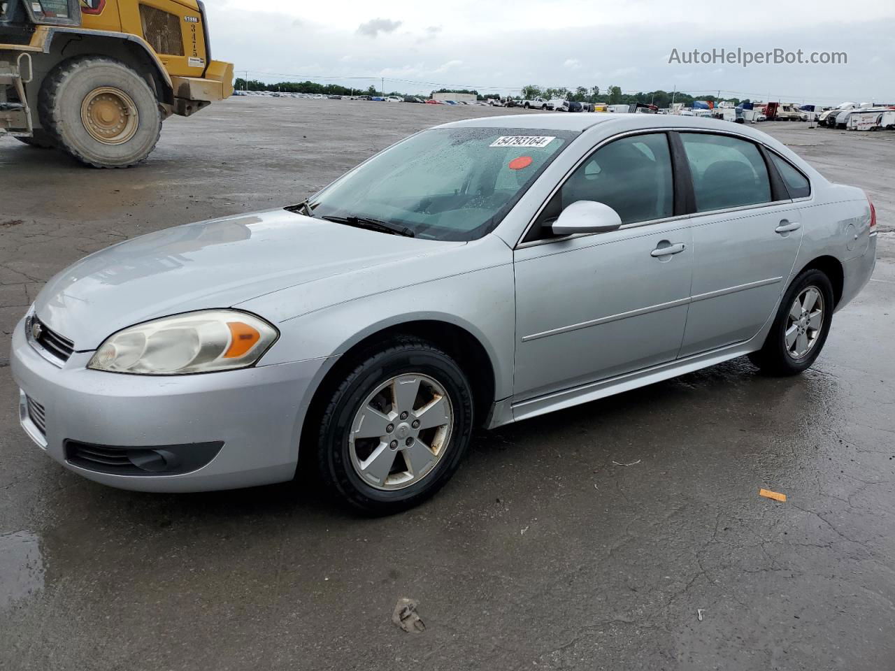 2011 Chevrolet Impala Lt Silver vin: 2G1WG5EK4B1157334