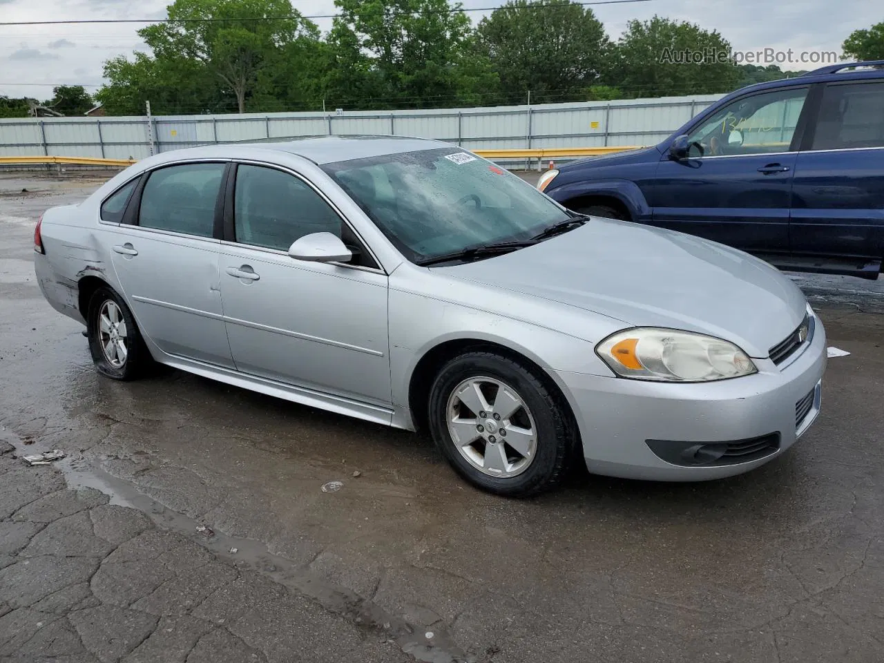 2011 Chevrolet Impala Lt Silver vin: 2G1WG5EK4B1157334